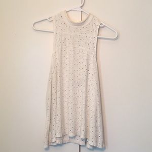 American Eagle White Tank Top